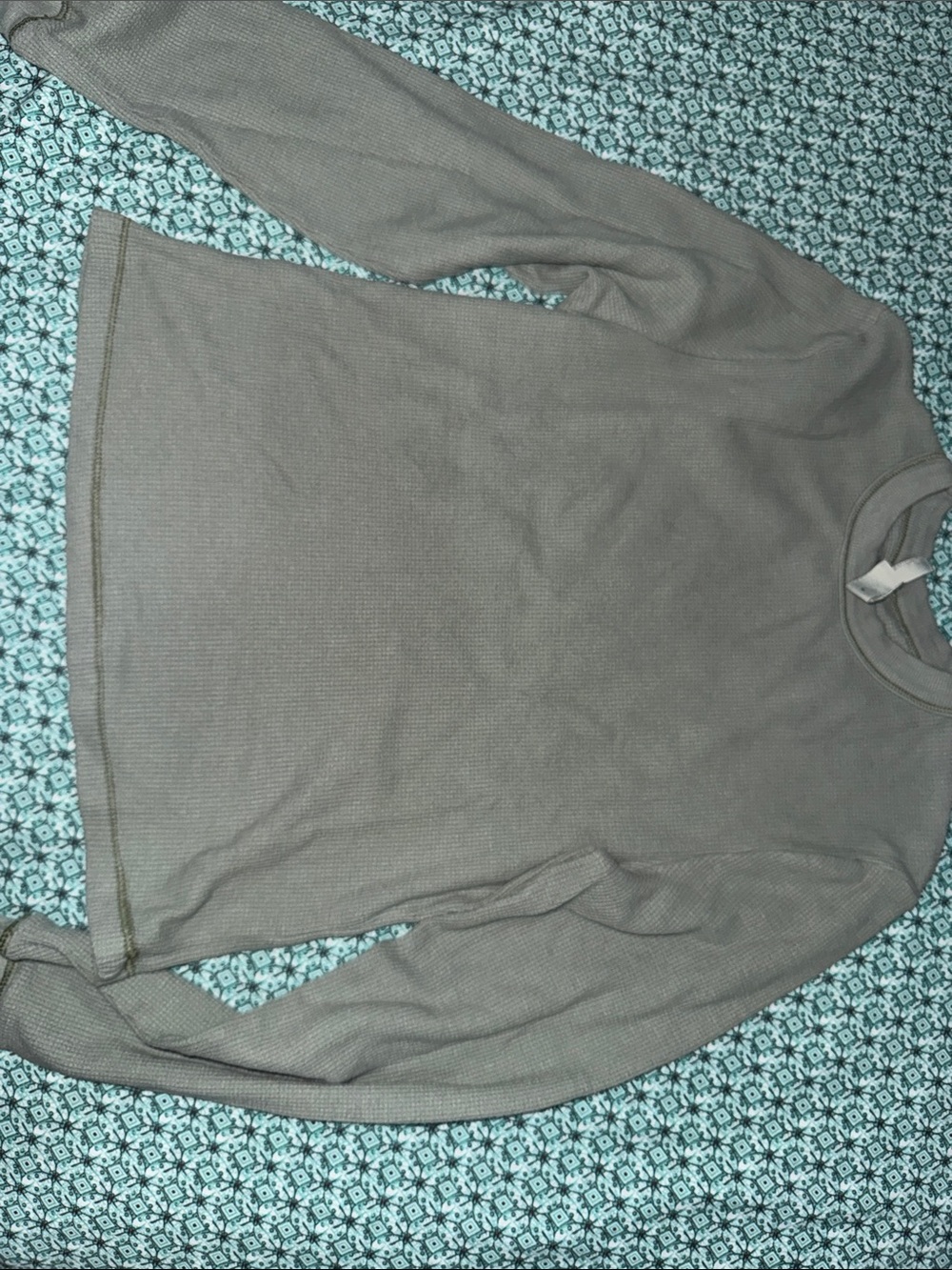 SKIMS Women's Waffle Crewneck Sweatshirt in Taupe
